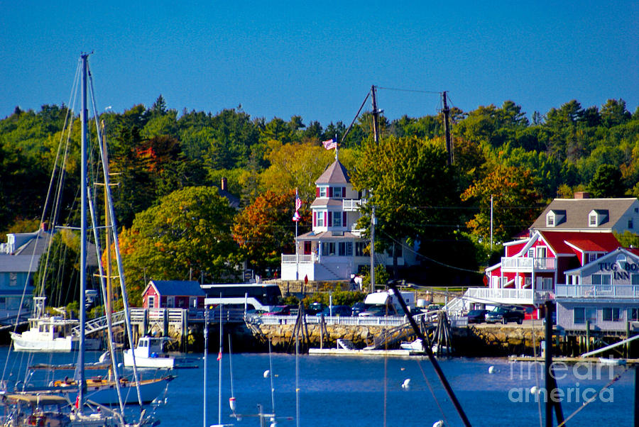 Boothbay Harbor Maine. #5 Photograph by New England Photography