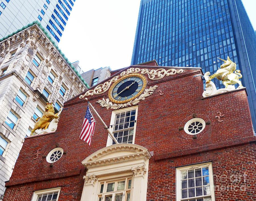 Boston Old State House #2 Photograph by Cheryl Del Toro