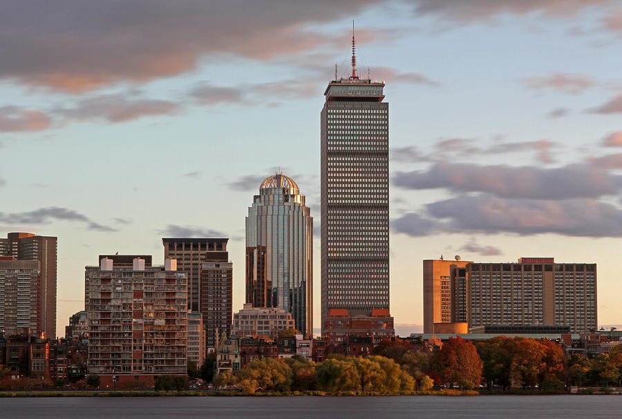 Boston Photograph - Boston Skyline #3 by Juergen Roth