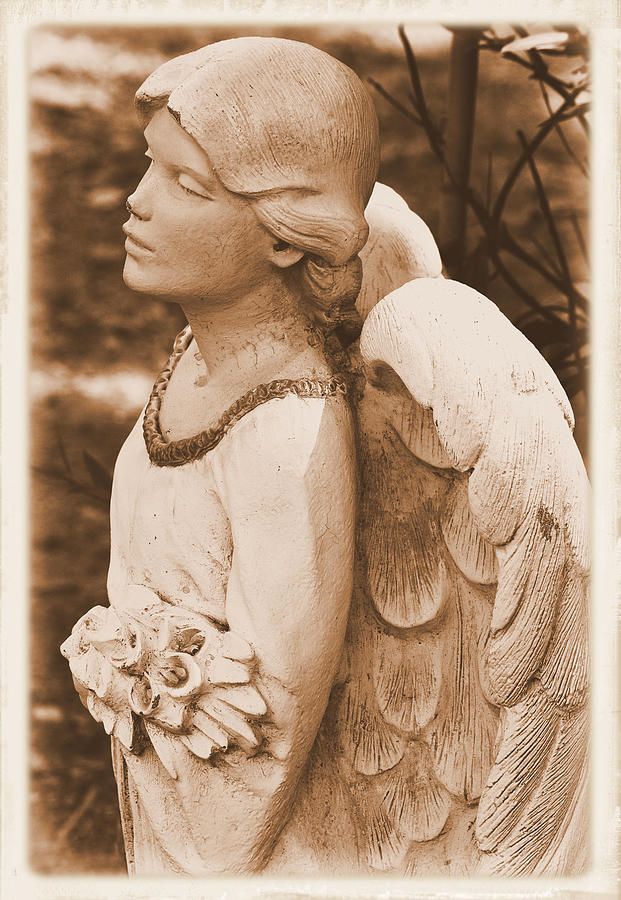 Braided Angel Photograph by Nadalyn Larsen