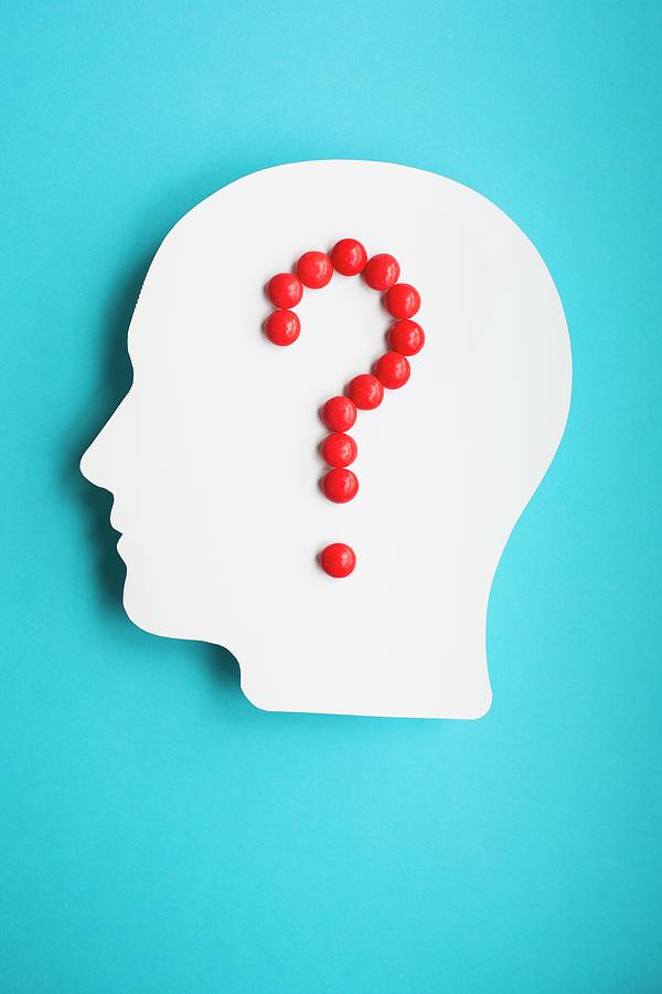 Blue Background Photograph - Brain Drugs #2 by Ian Hooton/science Photo Library