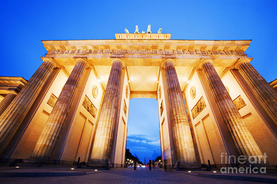 Berlin Photograph - Brandenburg Gate Berlin Germany #2 by Michal Bednarek