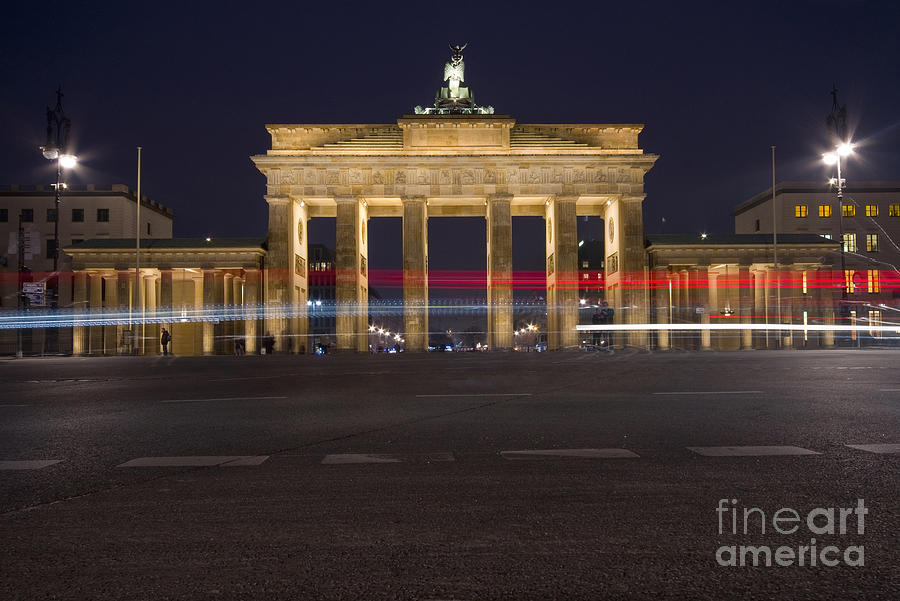 Brandenburg Gate #1 Photograph by David Lichtneker