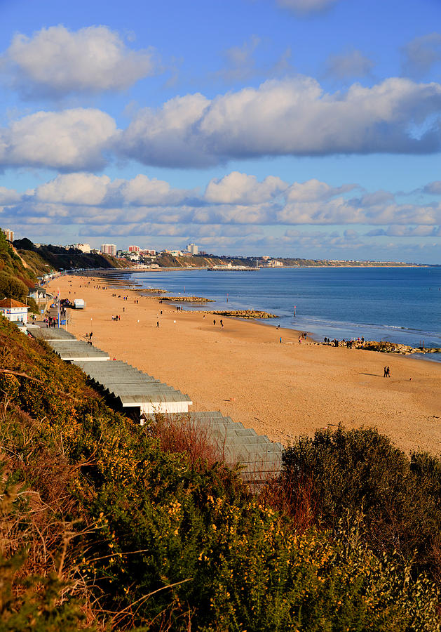 Branksome Beach Poole Dorset England Uk Near To Bournemouth Known For ...