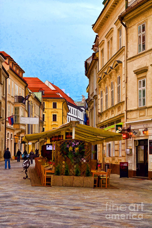 Bratislava Old Town #2 Photograph by Les Palenik