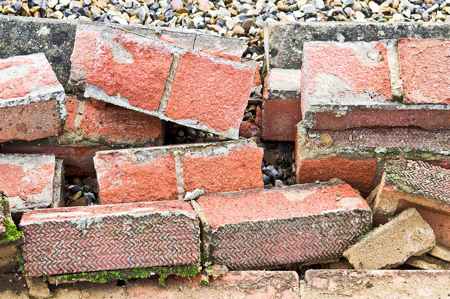 Bricks #2 Photograph by Tom Gowanlock