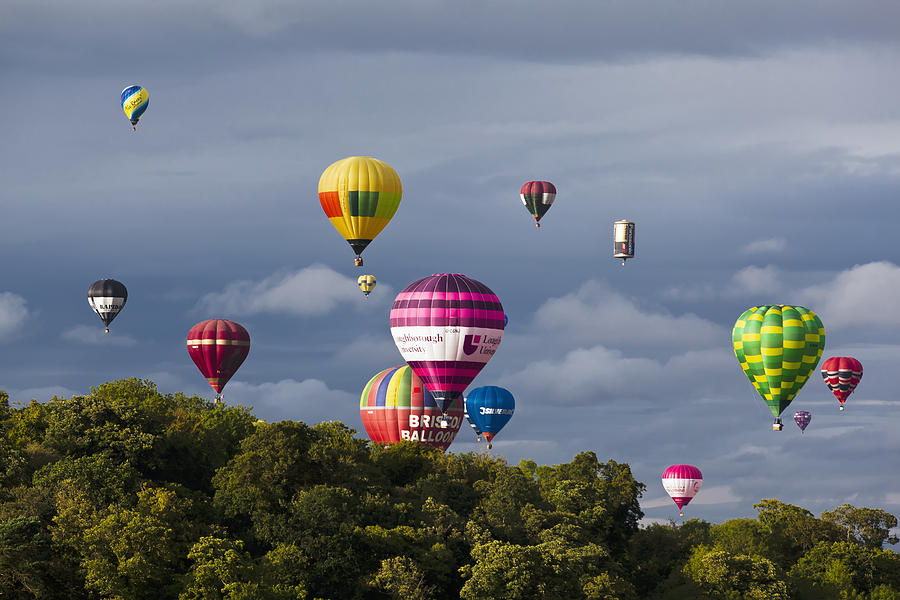 Transportation Photograph - Bristol Balloon Fiesta Bristol #2 by Doug McKinlay