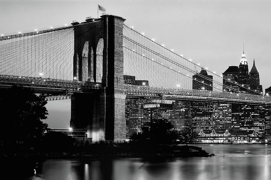 Brooklyn Bridge Across The East River #2 Photograph by Panoramic Images