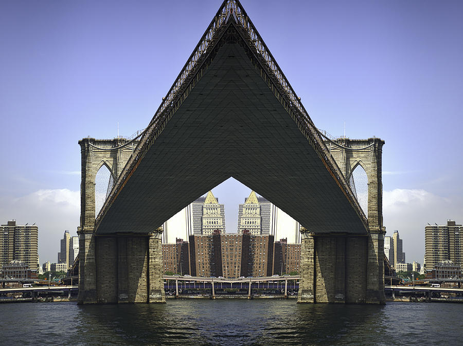 Brooklyn bridge #2 Photograph by Prince Andre Faubert