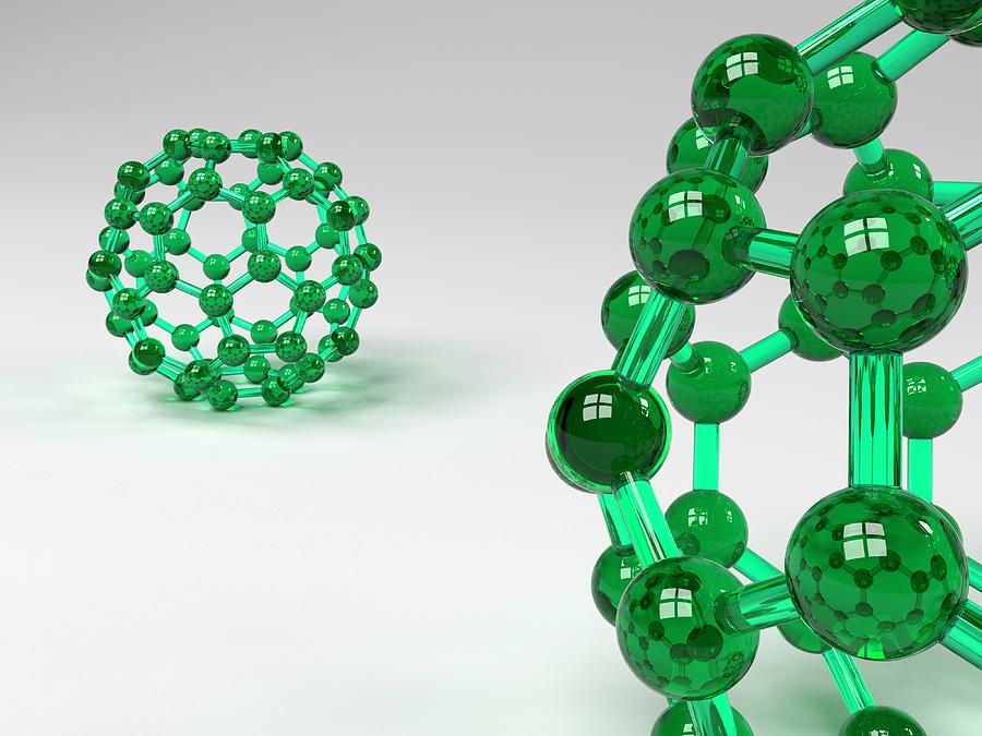 Buckminsterfullerene Molecule #2 Photograph by Indigo Molecular Images/science Photo Library