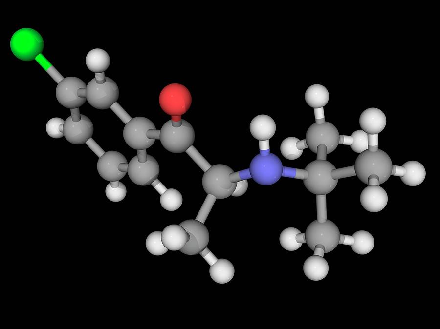 Bupropion Drug Molecule #2 Photograph by Laguna Design/science Photo Library