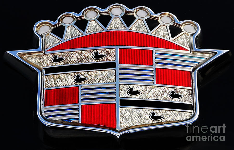 Cadillac Emblem  #2 Photograph by Lee Dos Santos