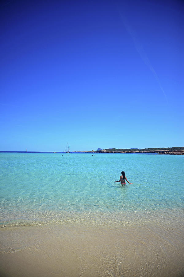 Cala Conta Beach In Ibiza Photograph By Nano Calvo