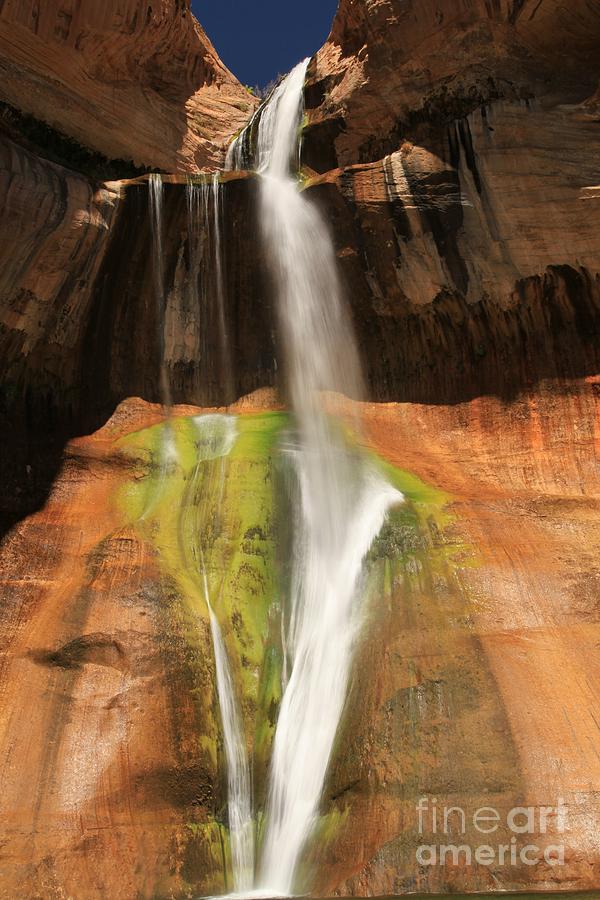 Calf Creek Falls #3 Photograph by Adam Jewell