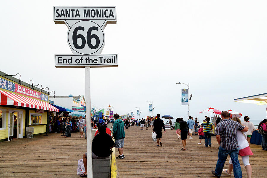 California Santa Monica, 2012 #2 Photograph by Granger