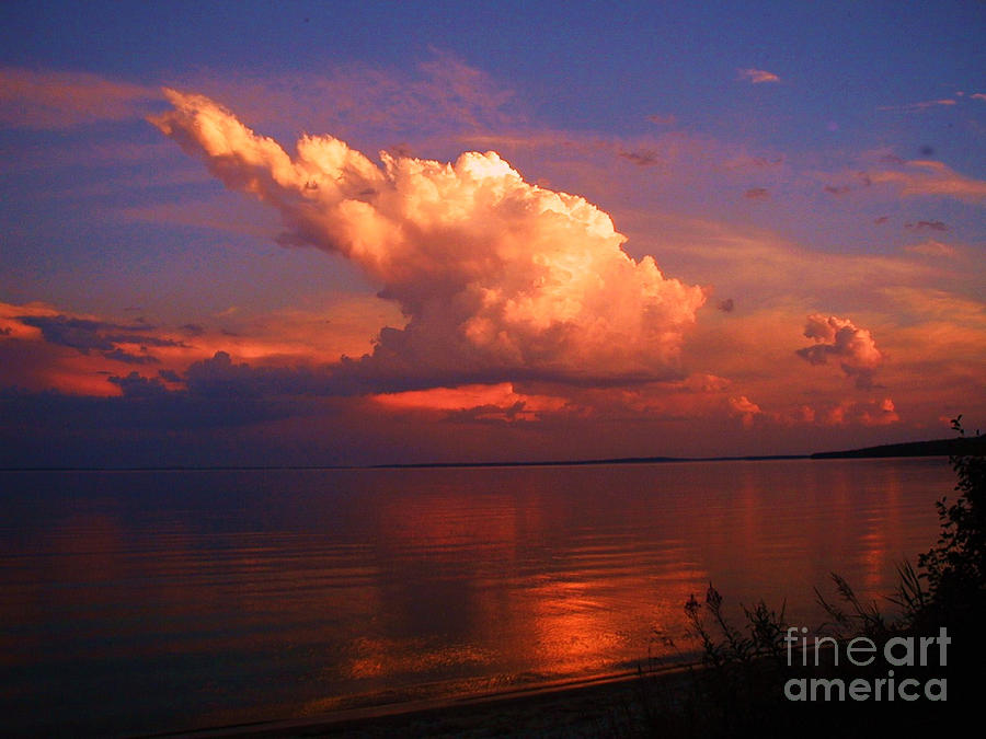 Landscape Photograph - Calm before the Storm by Marianne NANA Betts