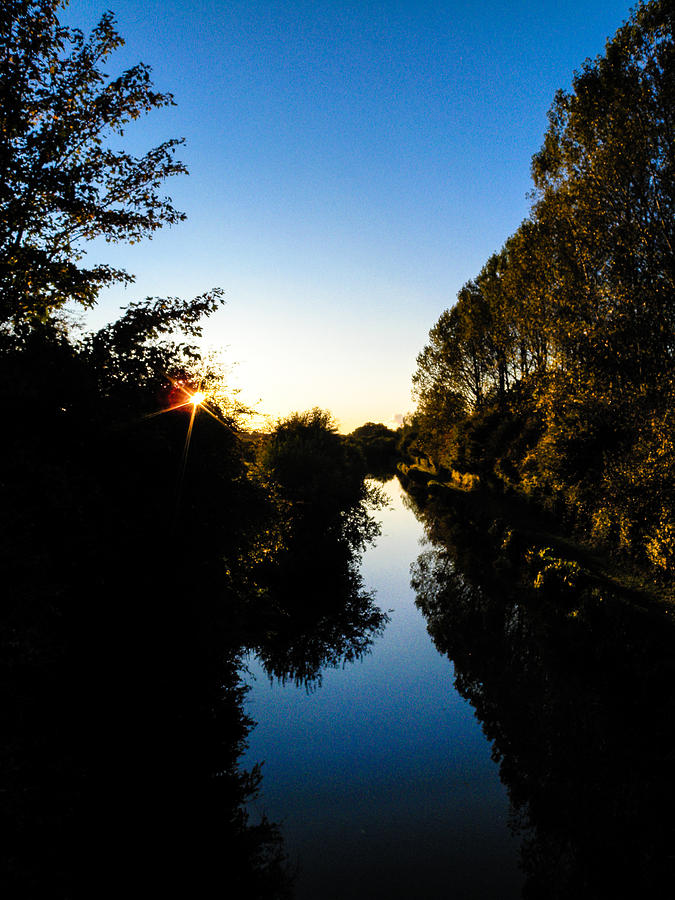 Canal Sunset #2 Photograph by Mark Llewellyn