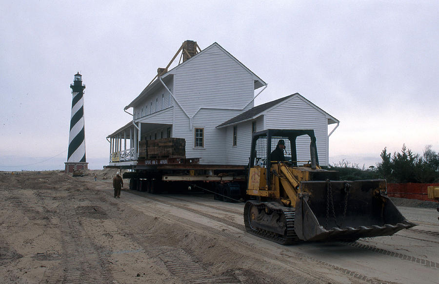 Cape Hatteras Lighthouse Relocation #2 Photograph by Bruce Roberts