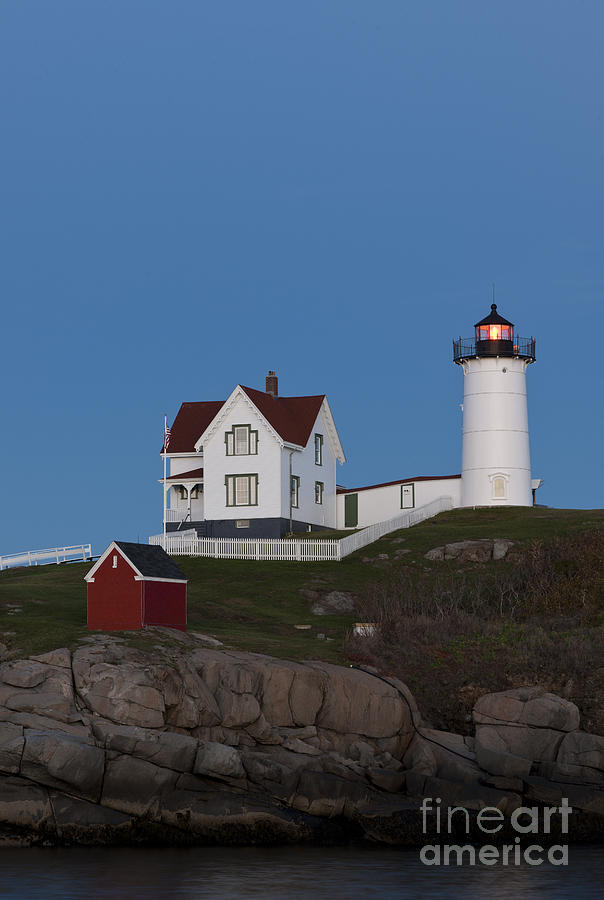 Cape Neddick Lighthouse #2 Photograph by John Shaw