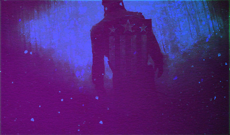 Captain America #2 Digital Art by Brian Reaves
