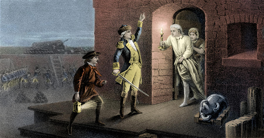 Capture Of Fort Ticonderoga, 1775 #2 Photograph by Science Source