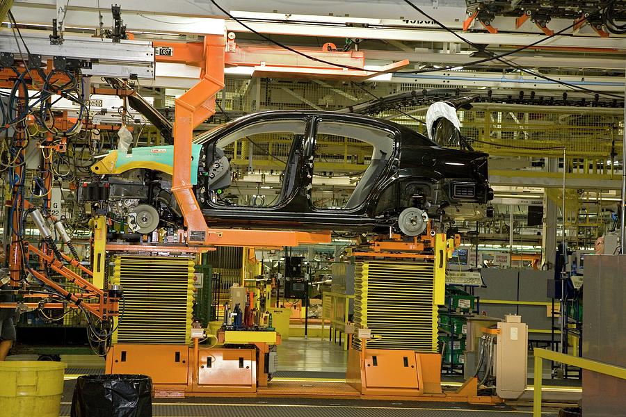 Car Assembly Production Line #2 Photograph by Science Photo Library Car Assembly Production Line #2 Photograph by Science Photo Library
