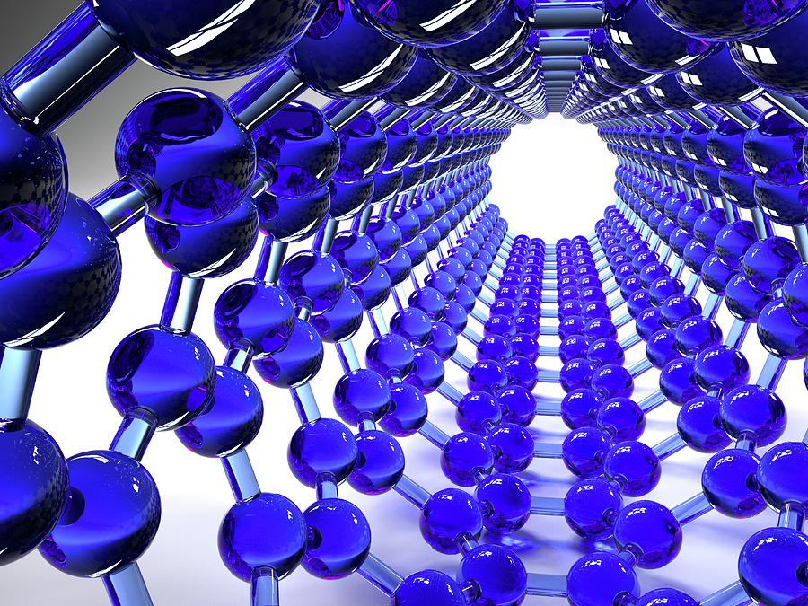 Carbon Nanotube #2 Photograph by Indigo Molecular Images/science Photo Library
