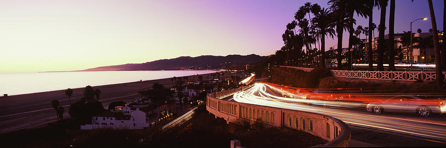 Cars On The Road, Highway 101, Santa #2 Photograph by Panoramic Images