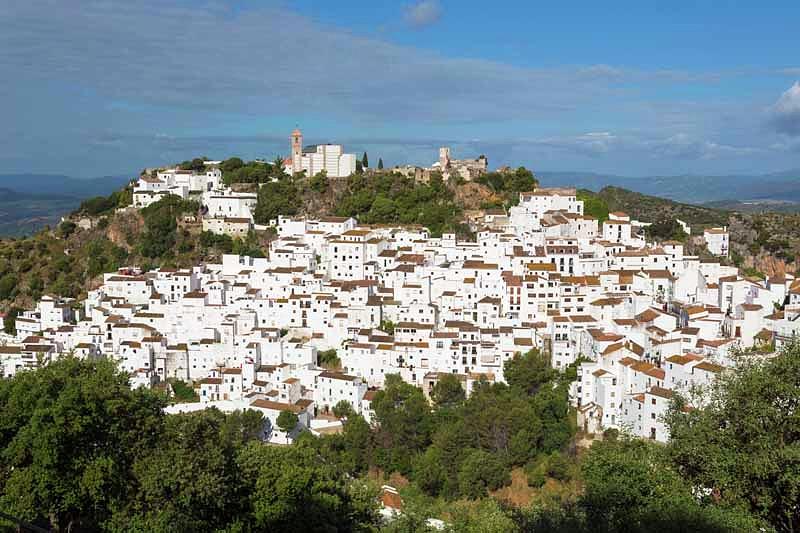 Casares Photograph - Casares, Spain. Whitewashed Town #2 by Ken Welsh