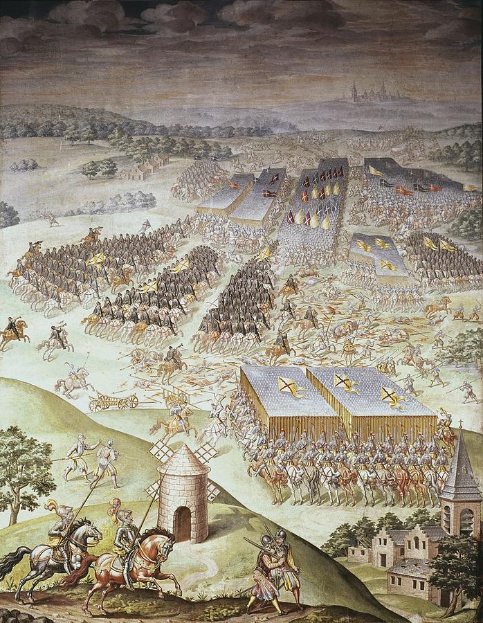 Castello, Fabrizio 1562-1617. Battle #2 Photograph by Everett