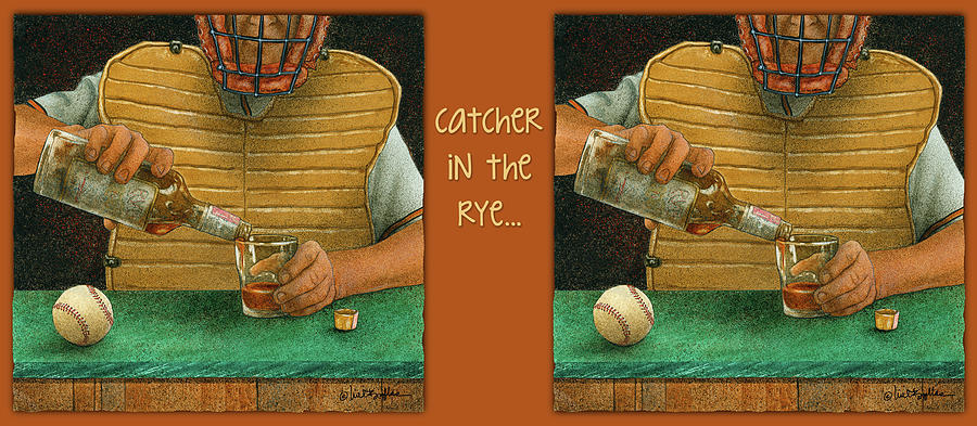 Catcher In The Rye... #2 Painting by Will Bullas
