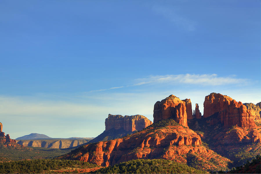 Cathedral Rocks in Sedona #2 Photograph by Alan Vance Ley