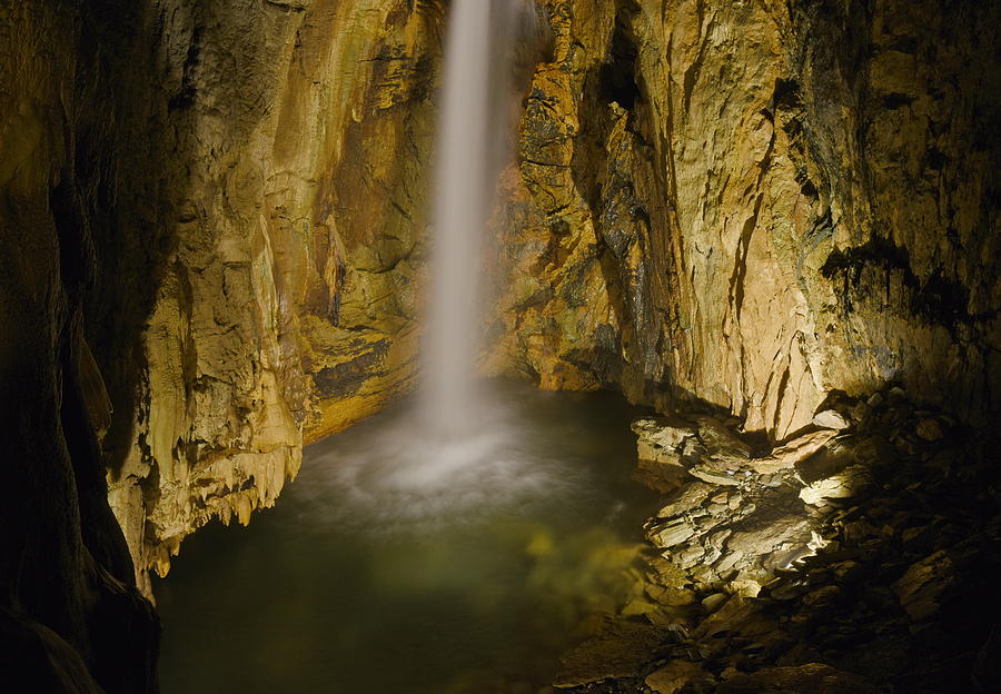 Cave Waterfall, Italy #2 Photograph by Francesco Tomasinelli