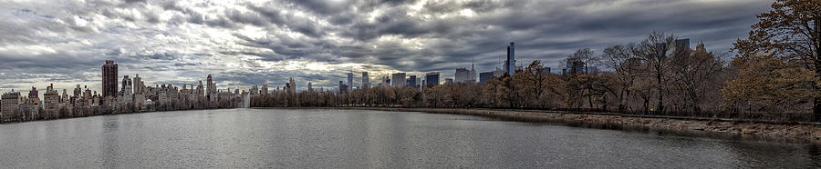 Central Park Reservoir Panorama #2 Photograph by Robert Ullmann