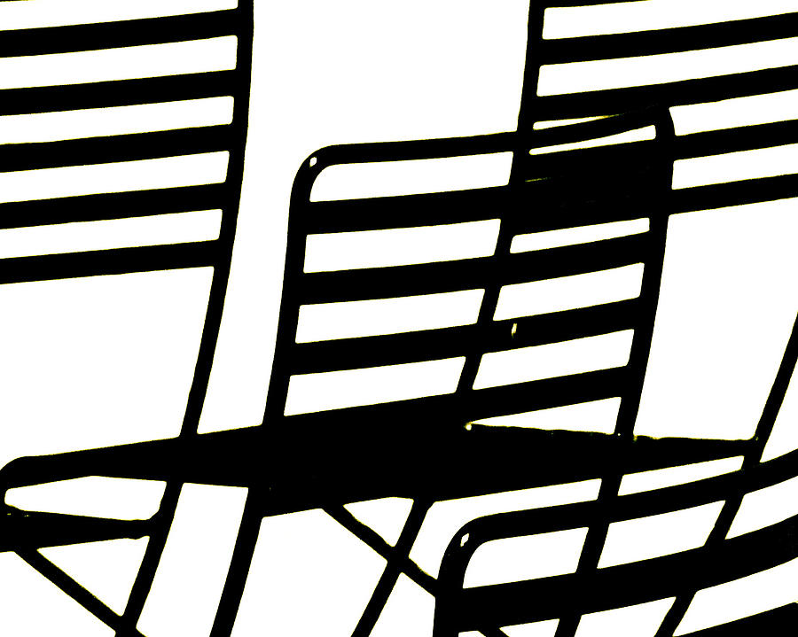 Chairs #3 Photograph by John Illingworth