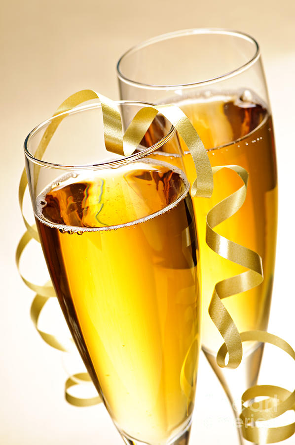 Champagne Glasses 1 Photograph