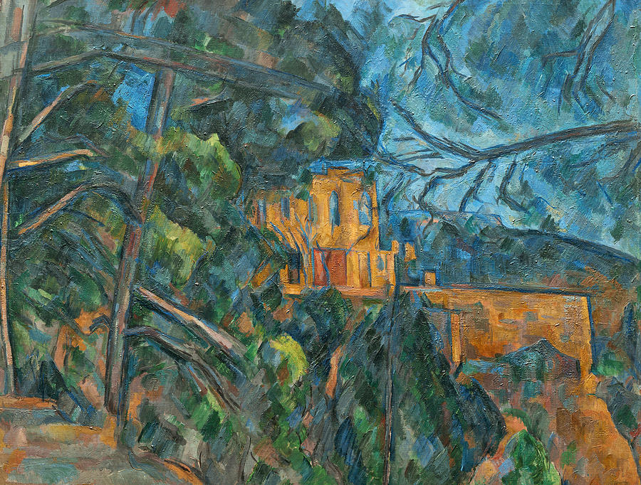 Paul Cezanne Painting - Chateau Noir by Paul Cezanne