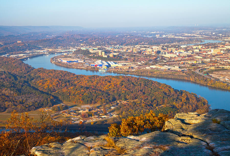 Chattanooga in Autumn #2 Photograph by Melinda Fawver