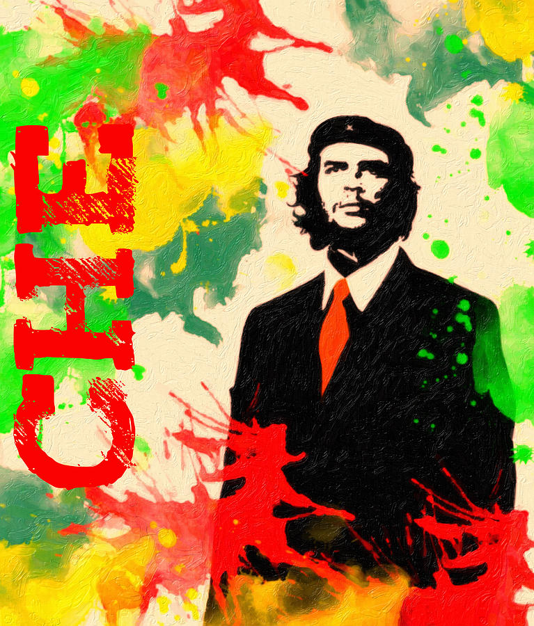 Che Guevara Painting - Che Guevara #2 by Celestial Images