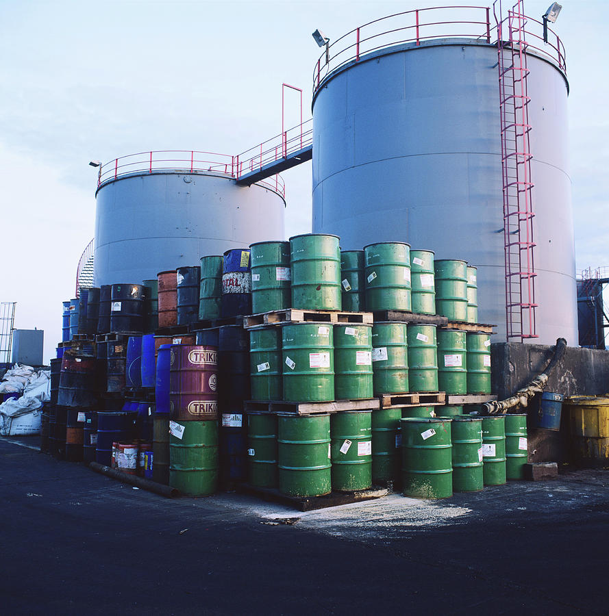 Chemical Waste Disposal Site Photograph by Robert Brook/science Photo