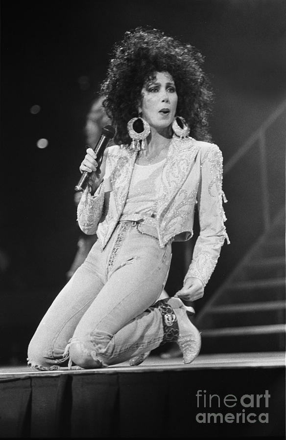 Cher Photograph - Cher #2 by Concert Photos