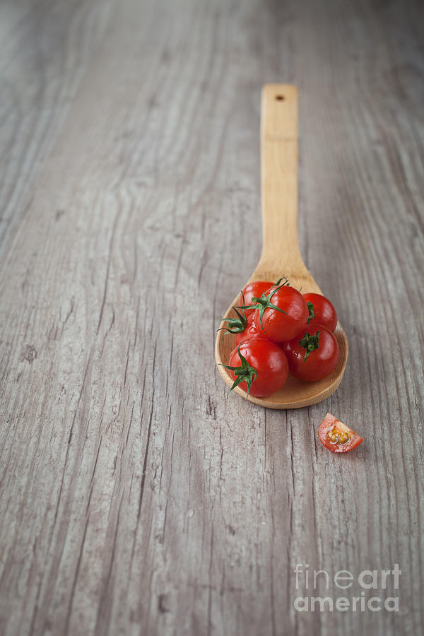 Fruit Photograph - Cherry Tomatoes #2 by Sabino Parente