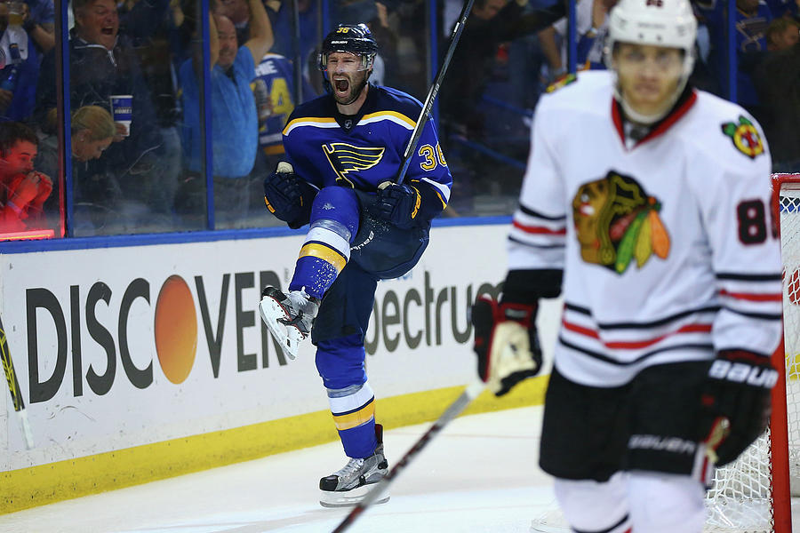 Chicago Blackhawks V St. Louis Blues - #2 Photograph by Dilip Vishwanat