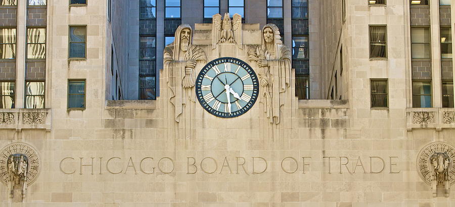 Chicago Photograph - Chicago Board of Trade #2 by John Babis