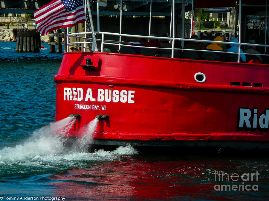 Chicago Photograph - Chicago Fire Boat #2 by Tommy Anderson