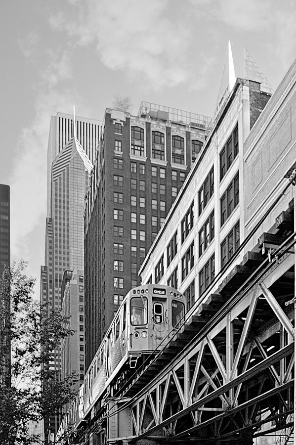 Chicago Loop L #2 Photograph by Alexandra Till