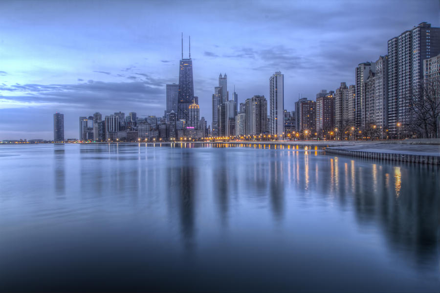 Chicago Reflected #1 Photograph by Lindley Johnson