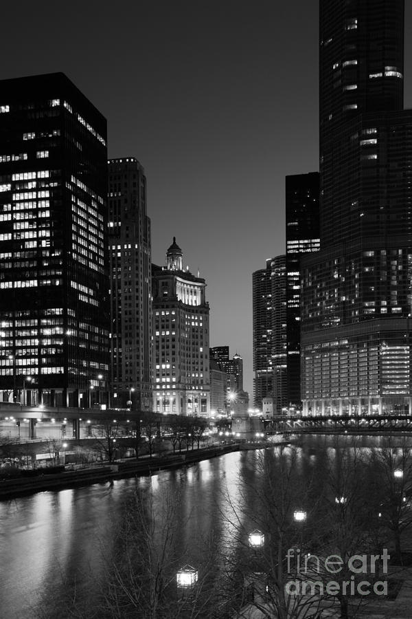 Chicago River Reflections #2 Photograph by Timothy Johnson