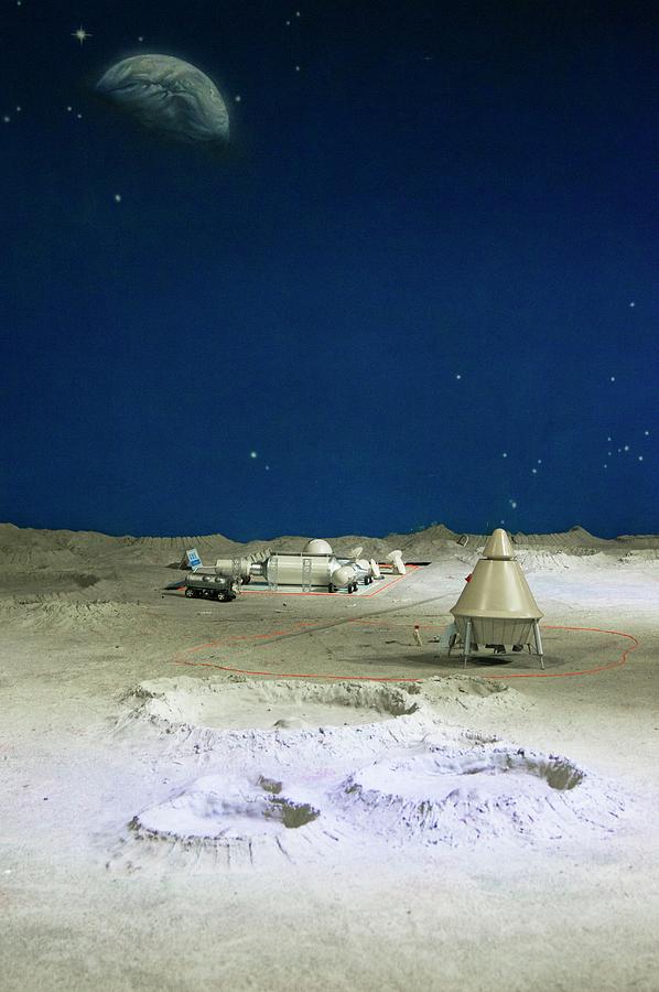 Chinese Moonbase Model. #2 Photograph by Mark Williamson/science Photo Library