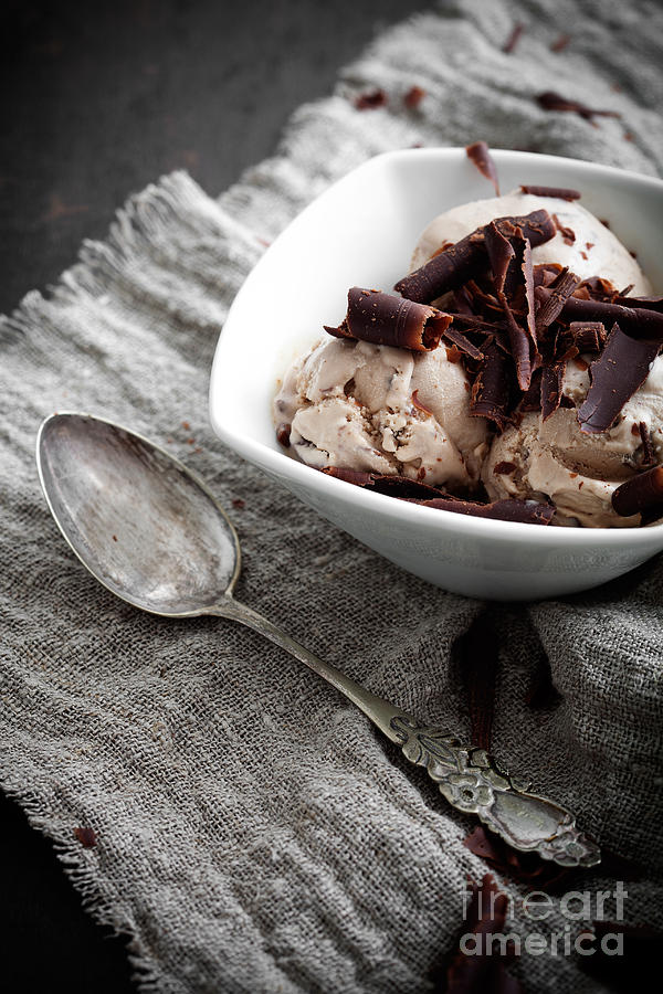 Chocolate ice cream #2 Photograph by Kati Finell